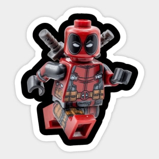 LEGO DEADPOOL Sticker